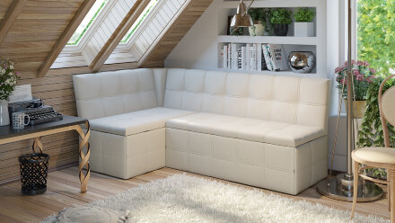 Кухонный уголок со спальным местом Домино, крем 