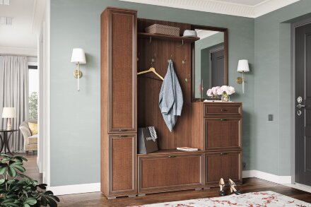 Зеркало Ливорно ЛЗ-30, орех донской 