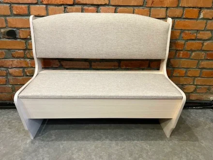 Кухонная Лавка Нео, рогожка, песочный 