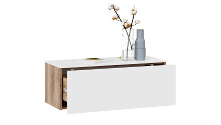 Тумба подвесная 900 для ТВ Порто  