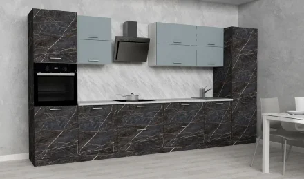 Модульная кухня АТР, пасифай/файерстоун (400 см)  