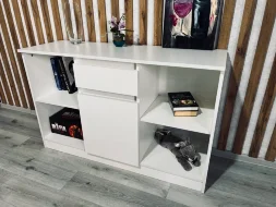 Тумба ТВ малая Парус, белый