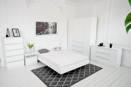 Журнальный стол Парус, белый 