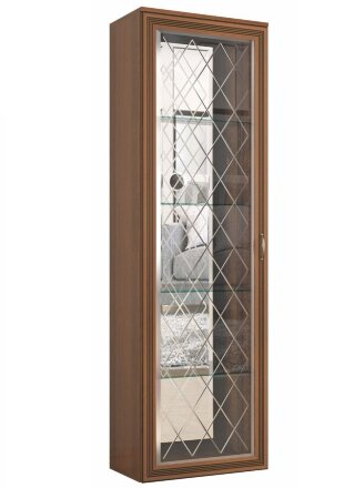 Пенал-витрина Ливорно ЛШ-8, орех донской 